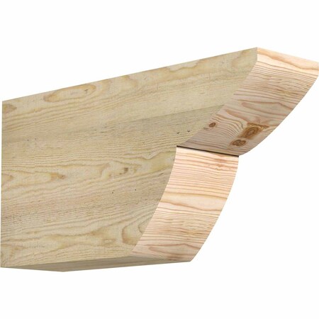 Ekena Millwork Crestline Rough Sawn Rafter Tail, Douglas Fir, 6"W x 12"H x 24"L RFT06X12X24CRE00RDF